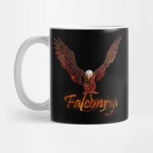 The Art of Falconry falconer falcon Mug